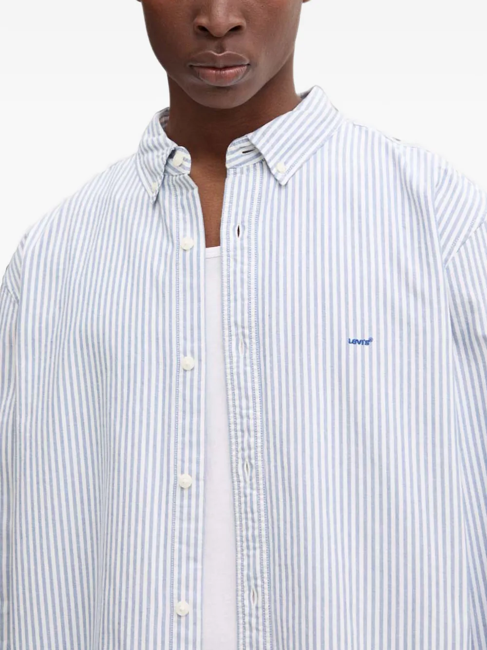 Levi's Gestreept overhemd Blauw