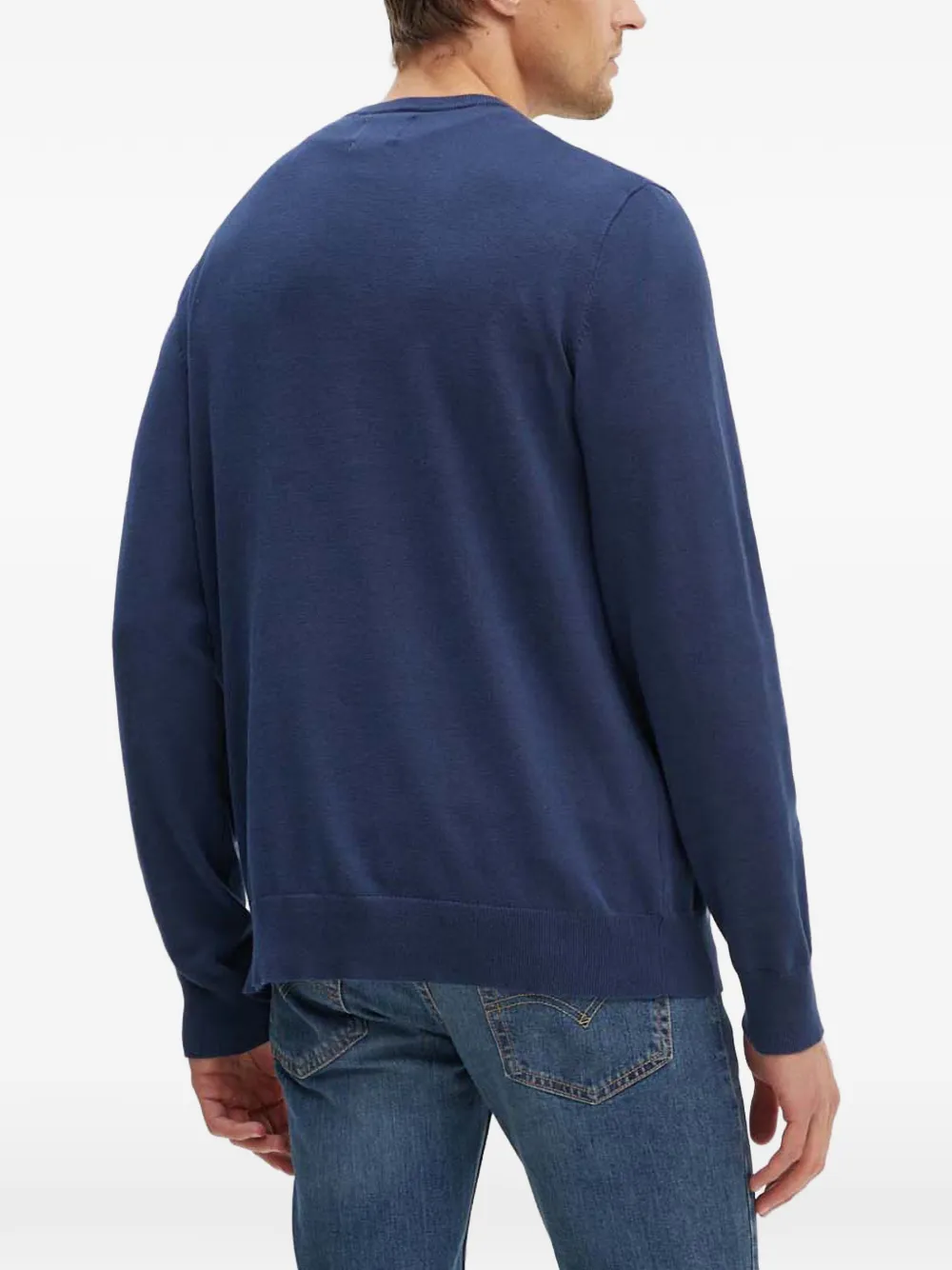 Levi's Housemark crew-neck top Blauw