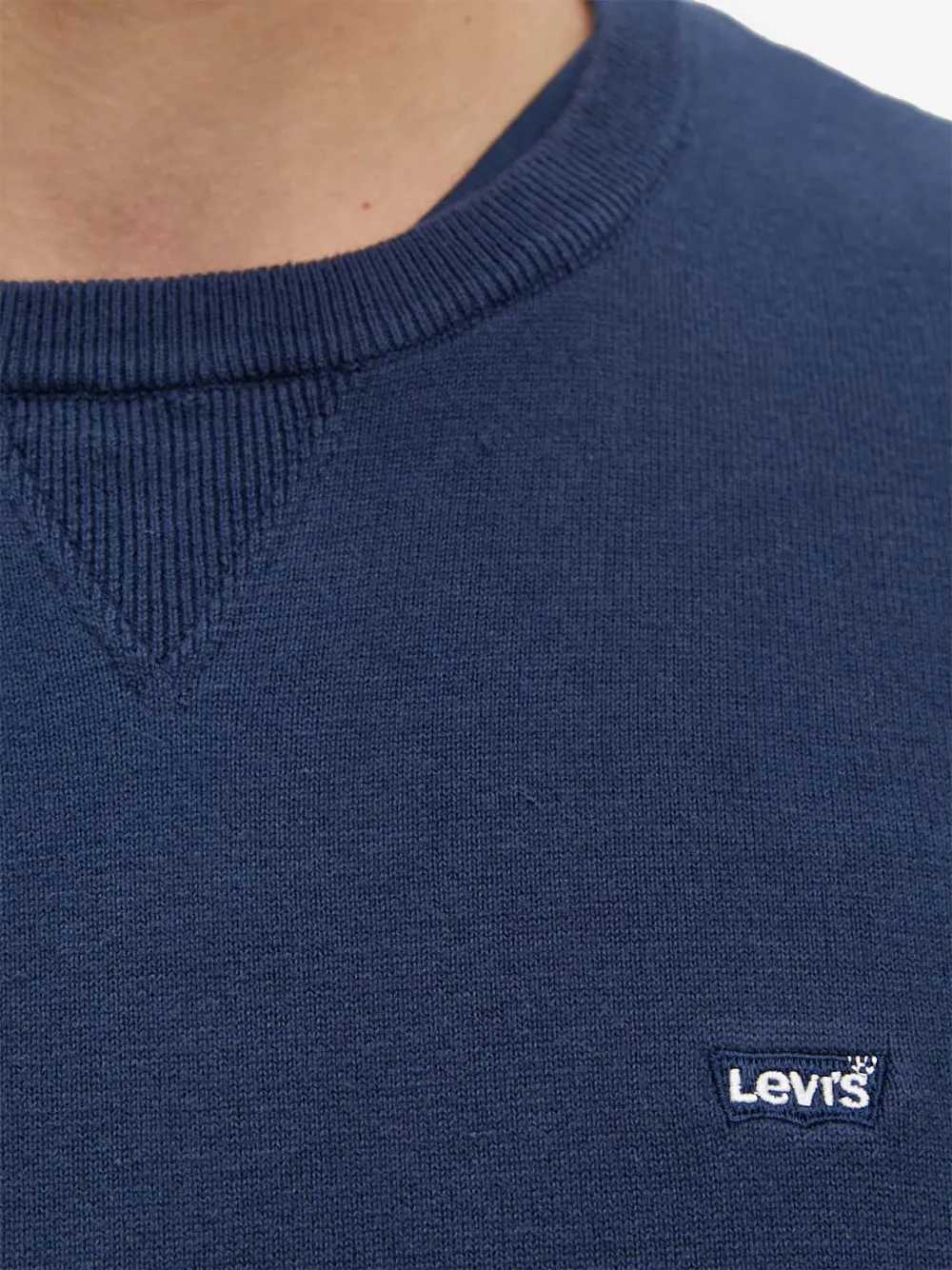 Levi's Housemark crew-neck top Blauw