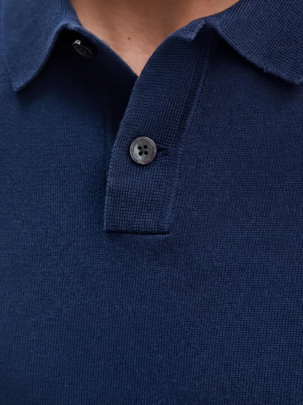 Levi's Poloshirt met knopen Blauw