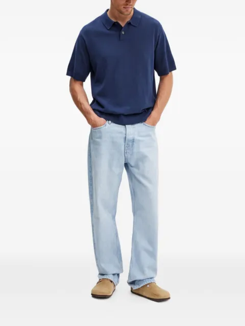 Levi's Poloshirt mit Knopfleiste
