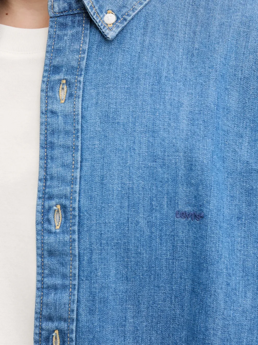 Levi's buttoned shirt Blauw