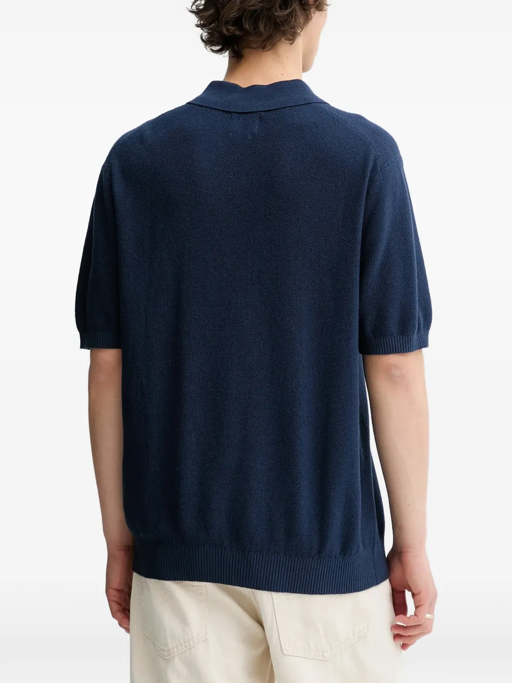 Levi's Poloshirt met knopen Blauw