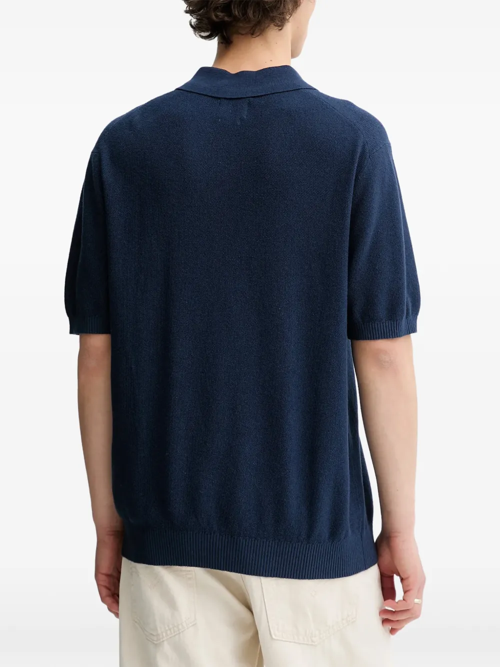 Levi's Poloshirt met knopen Blauw