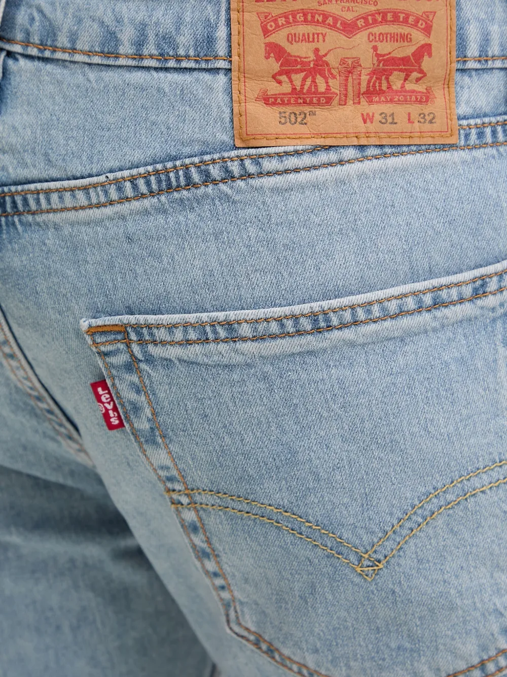 Levi's 502™ straight jeans Blauw