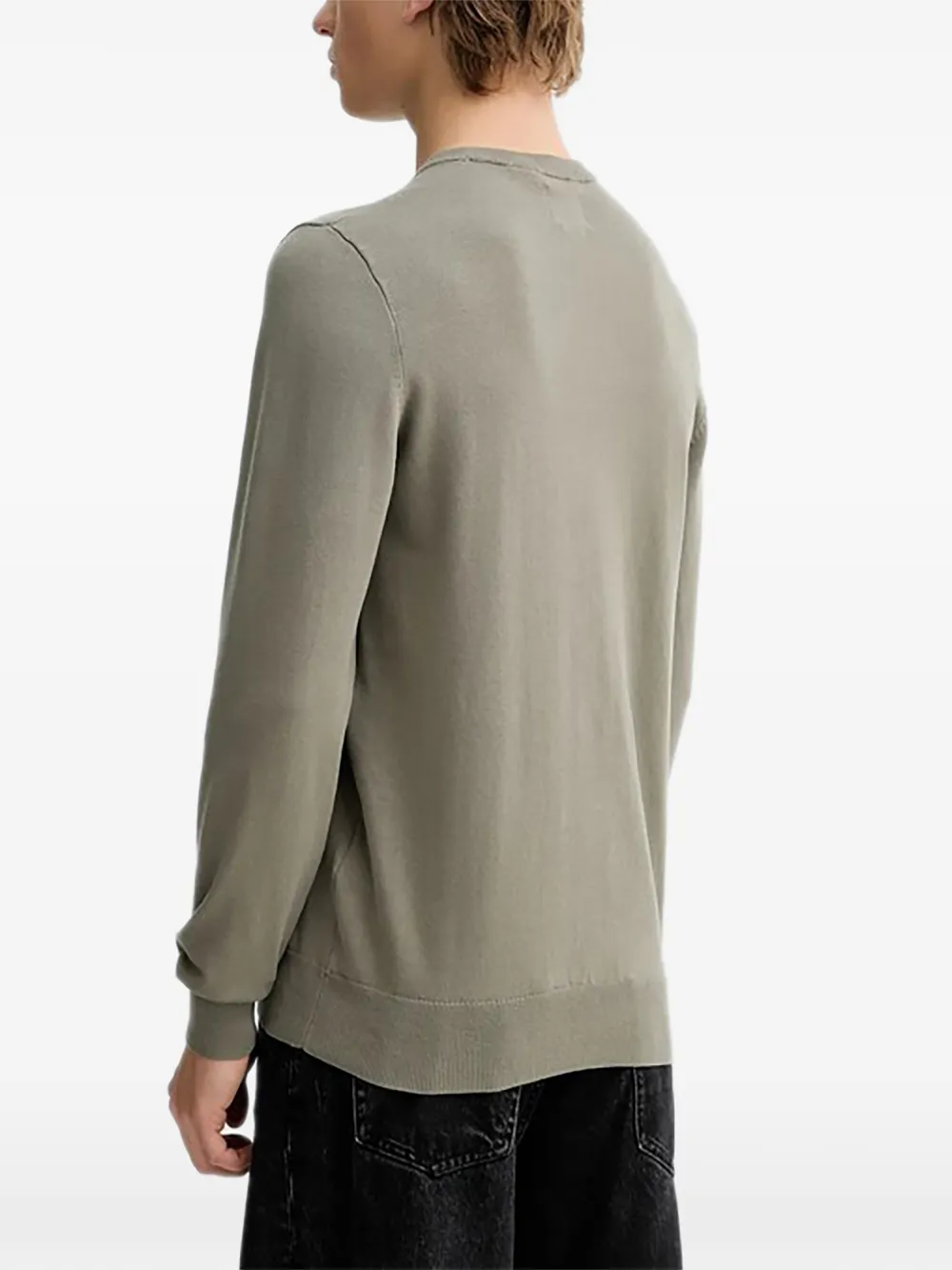 Levi's Trui met ronde hals en lange mouwen Groen
