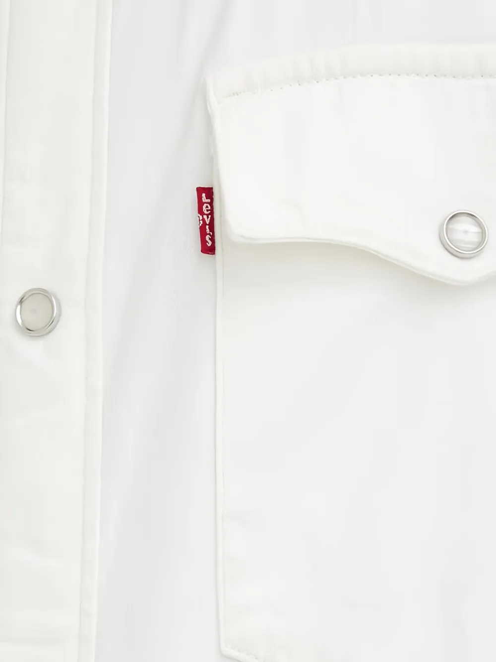 Levi's Overhemd met klepzak Beige