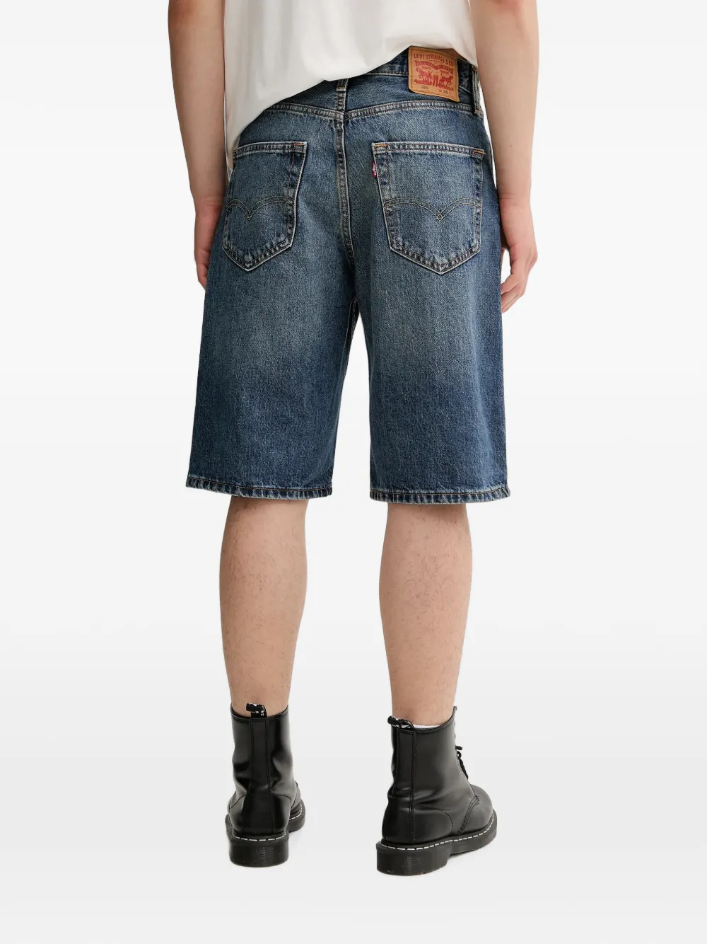 Levi's High waist shorts Blauw
