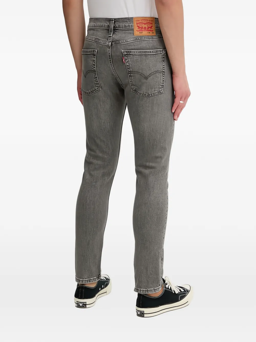 Levi's Jeans met vijf zakken Grijs