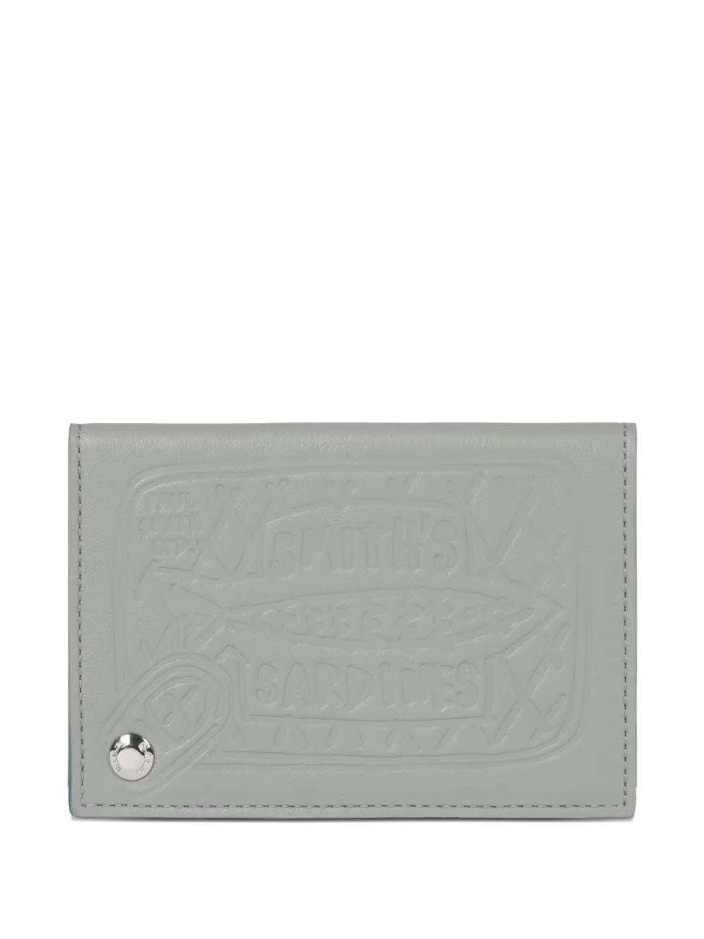 Paul Smith Sardines embossed card holder - Grigio