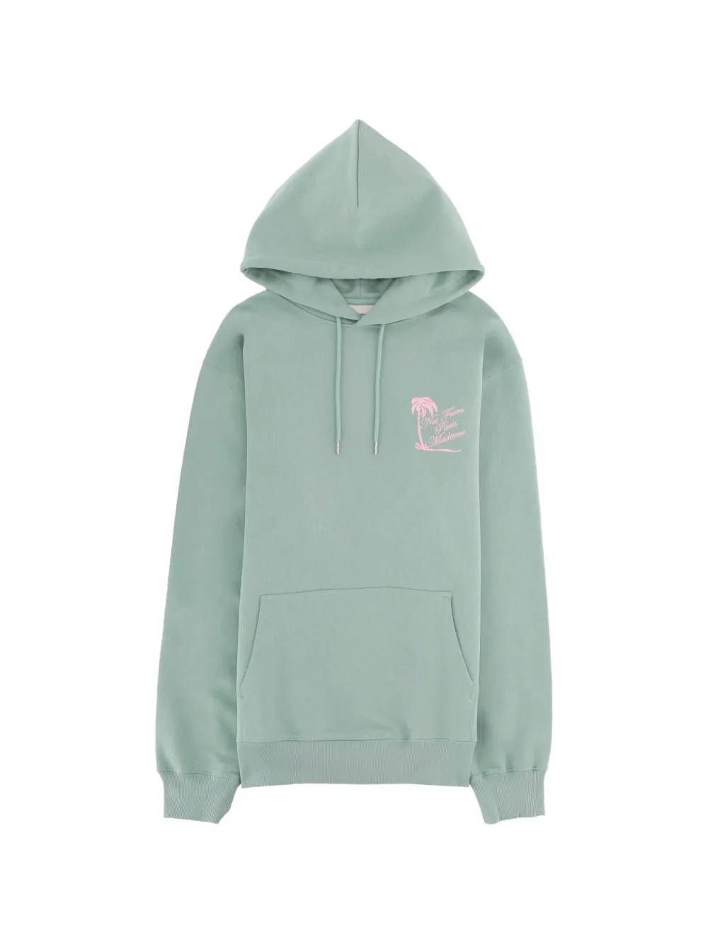 Drôle De Monsieur graphic-print hoodie - Verde