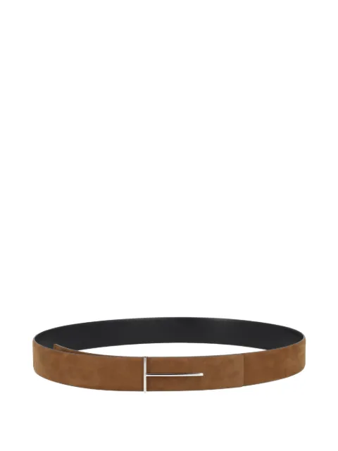 TOM FORD Nubuck Slim T reversible belt