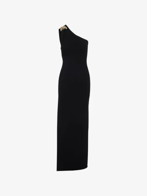 Elisabetta Franchi vestido largo con hombro descubierto