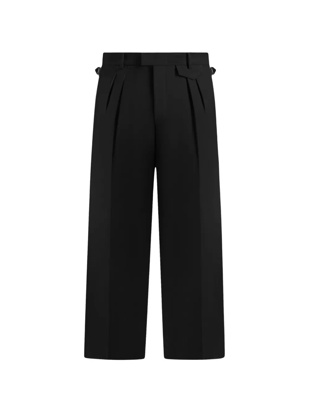 Manière De Voir Pierre geplooide pantalon Zwart