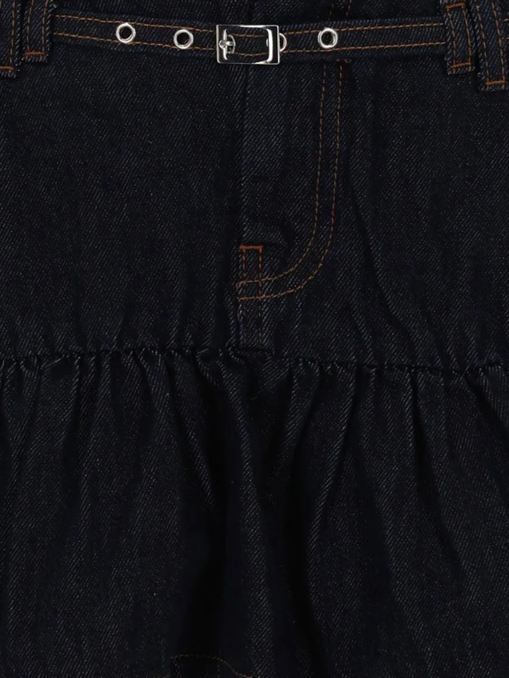  Amish Ginza Ruffled Skirt - Blue 