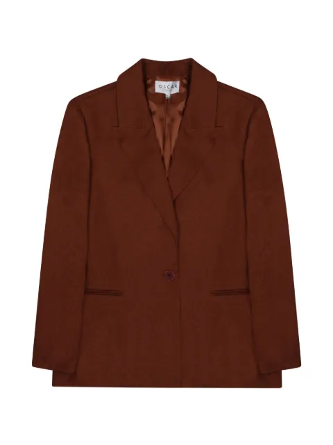 OSCAR The Collection blazer con solapas de pico