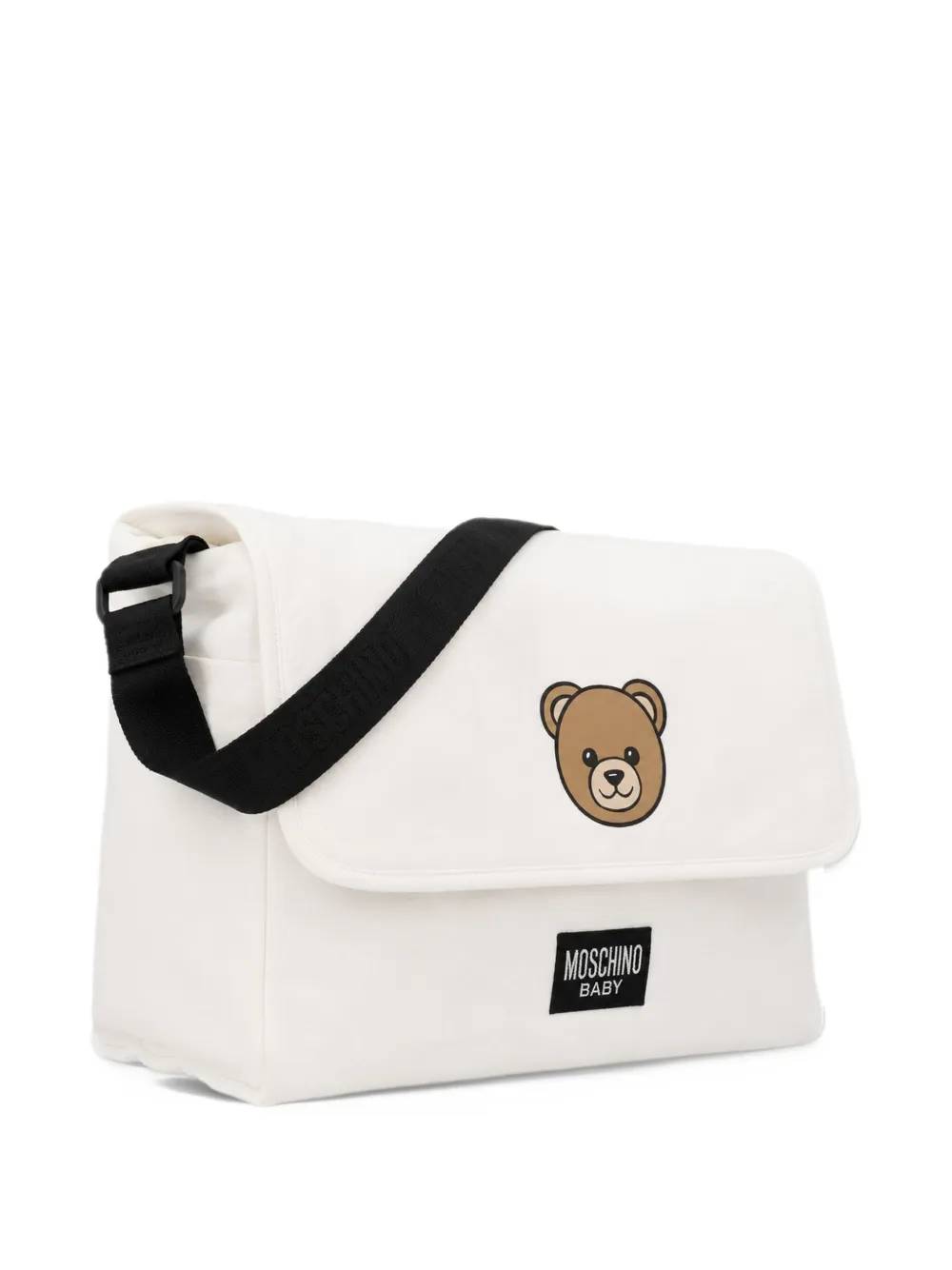 Moschino Kids Teddy Bear messenger bag Wit