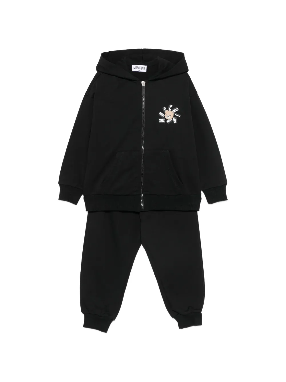 Moschino Kids Teddy Bear tracksuit - Nero