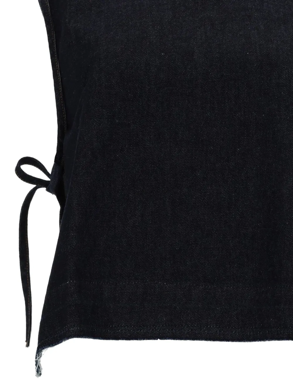  Amish Tie-neck Top - Blue 