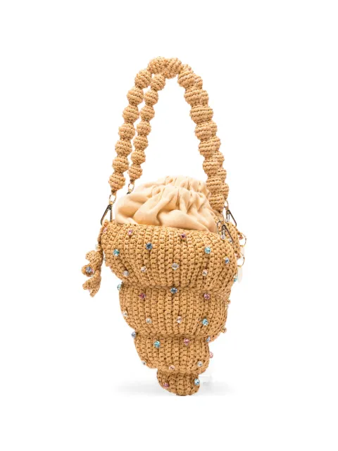 L'Alingi crystal-embellished tote bag