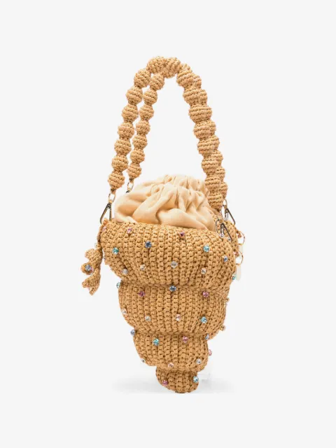 L'Alingi crystal-embellished tote bag