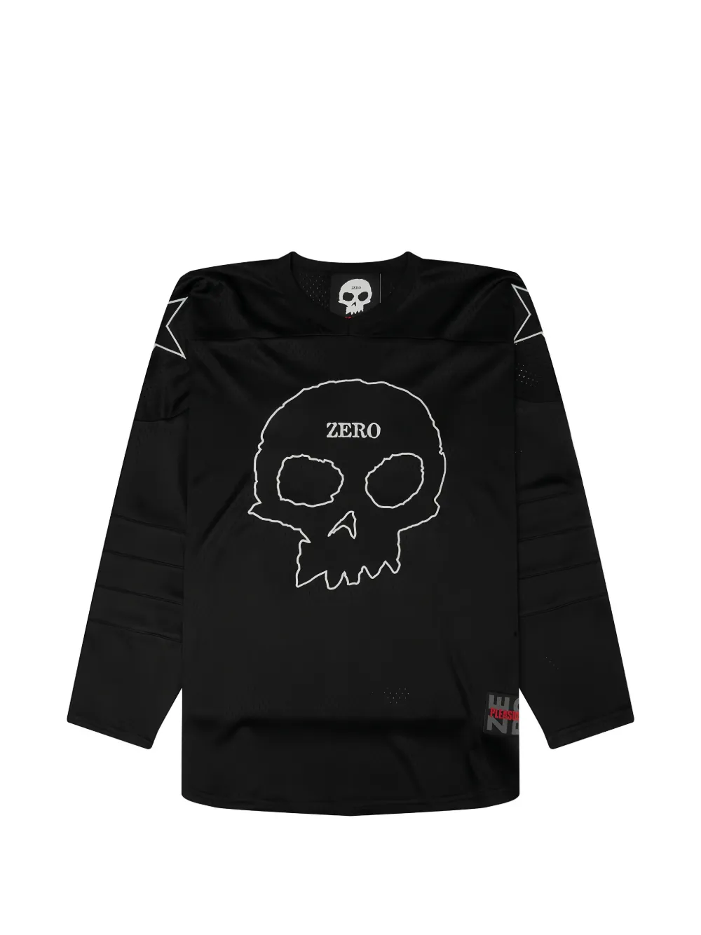 Pleasures graphic jamie hockey jersey - Nero