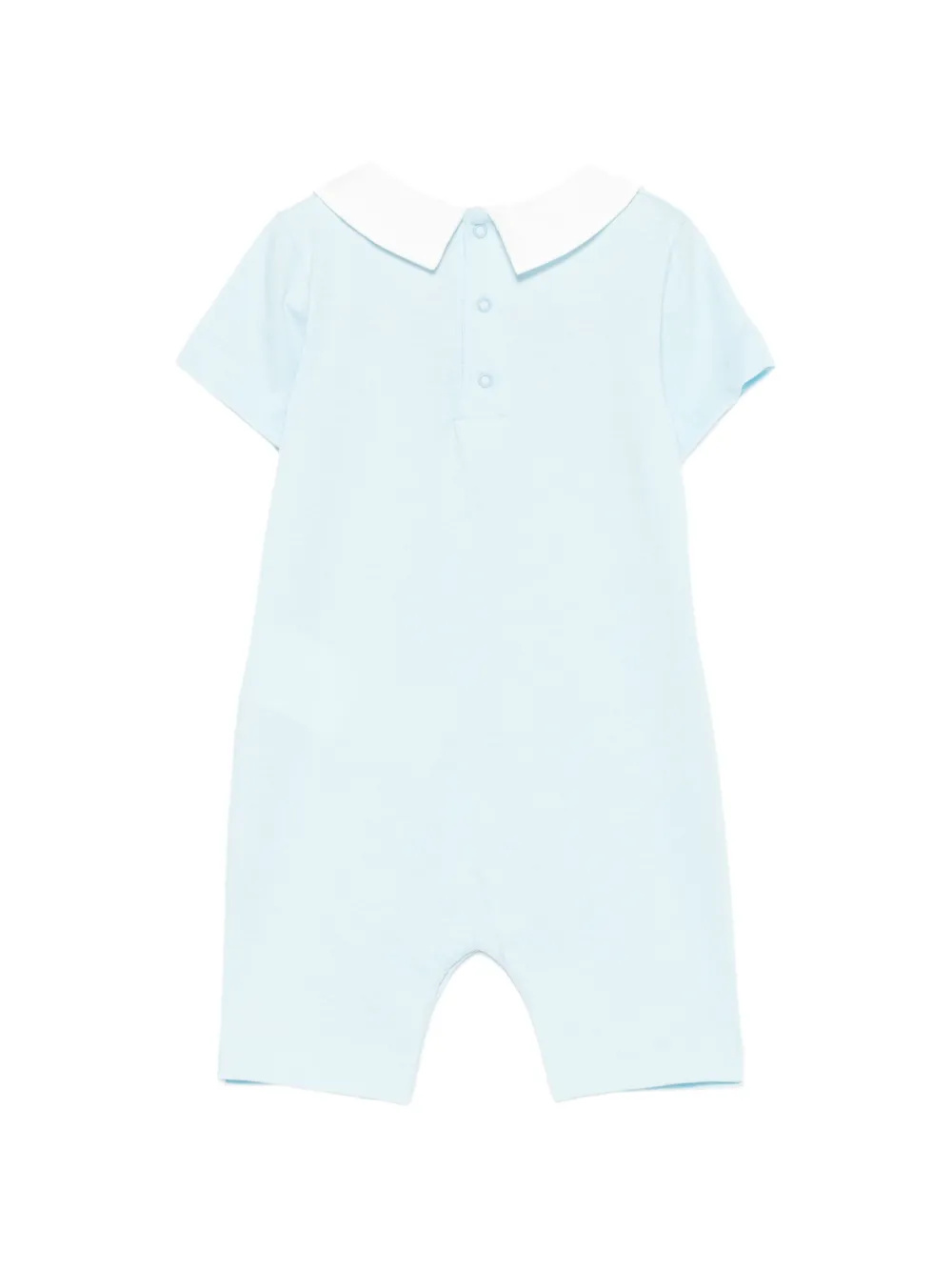  Moschino Kids Barboteuse à Motif De Nounours Et Col Claudine - Bleu 