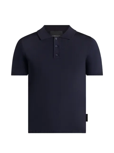 Manière De Voir Bryn ribbed polo shirt