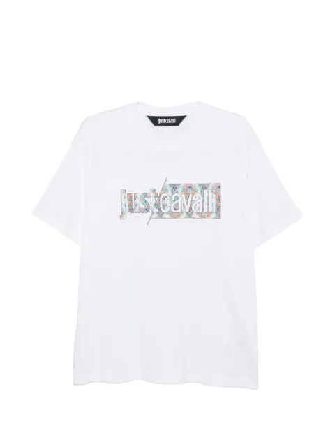 Just Cavalli floral-print T-shirt