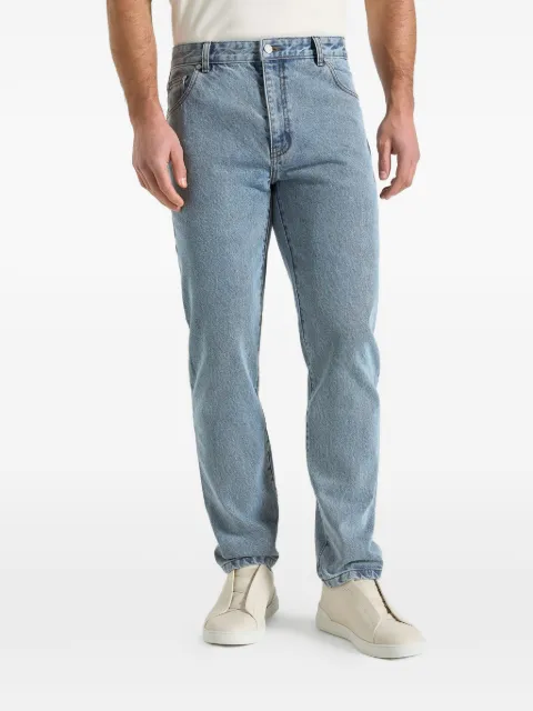 Manière De Voir Calça jeans DN001 com botão Eiffel