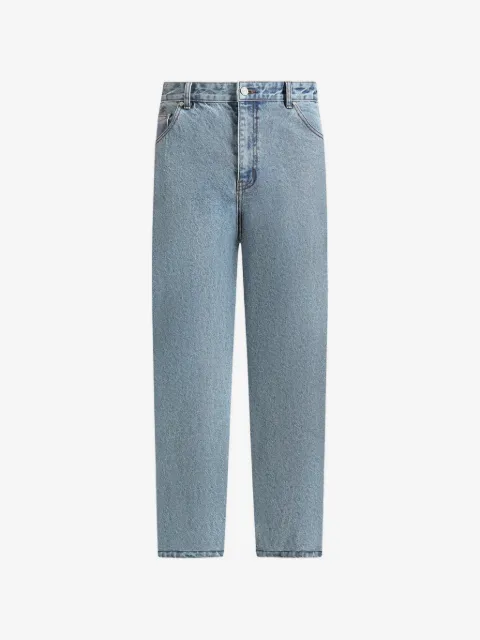 Manière De Voir DN001 in mid blue tapered fit jeans