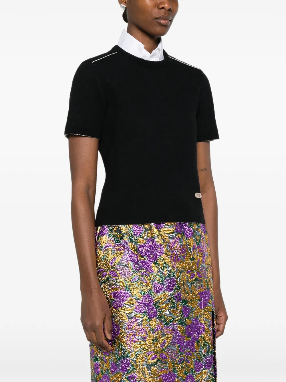  Nº21 Maglione Girocollo - Nero 