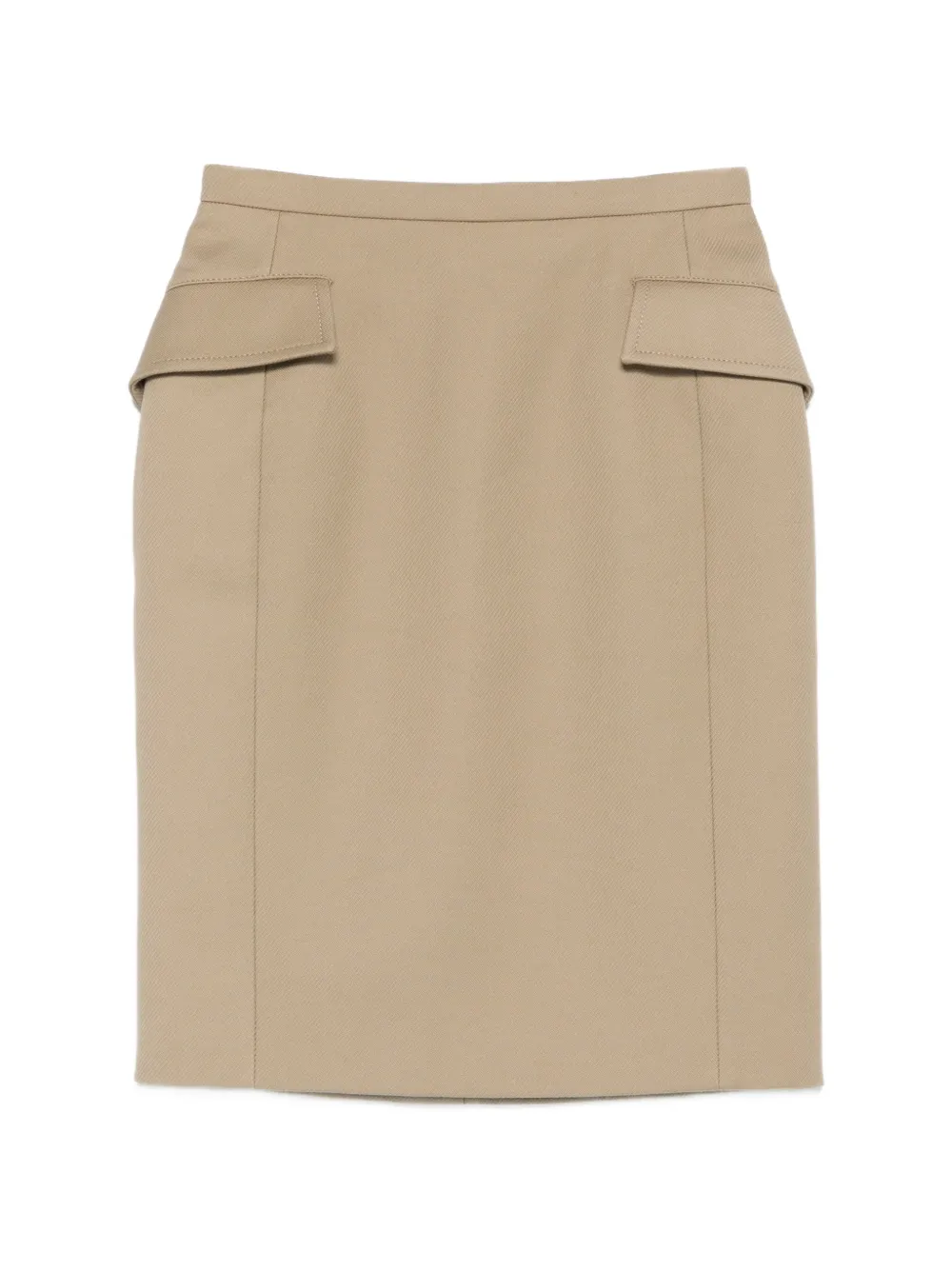 Nº21 Minigonna con tasca - Toni neutri