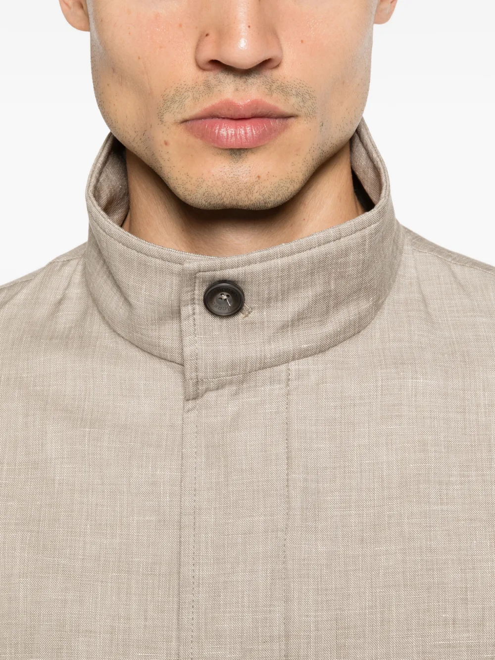 Herno Jack met knopen Beige