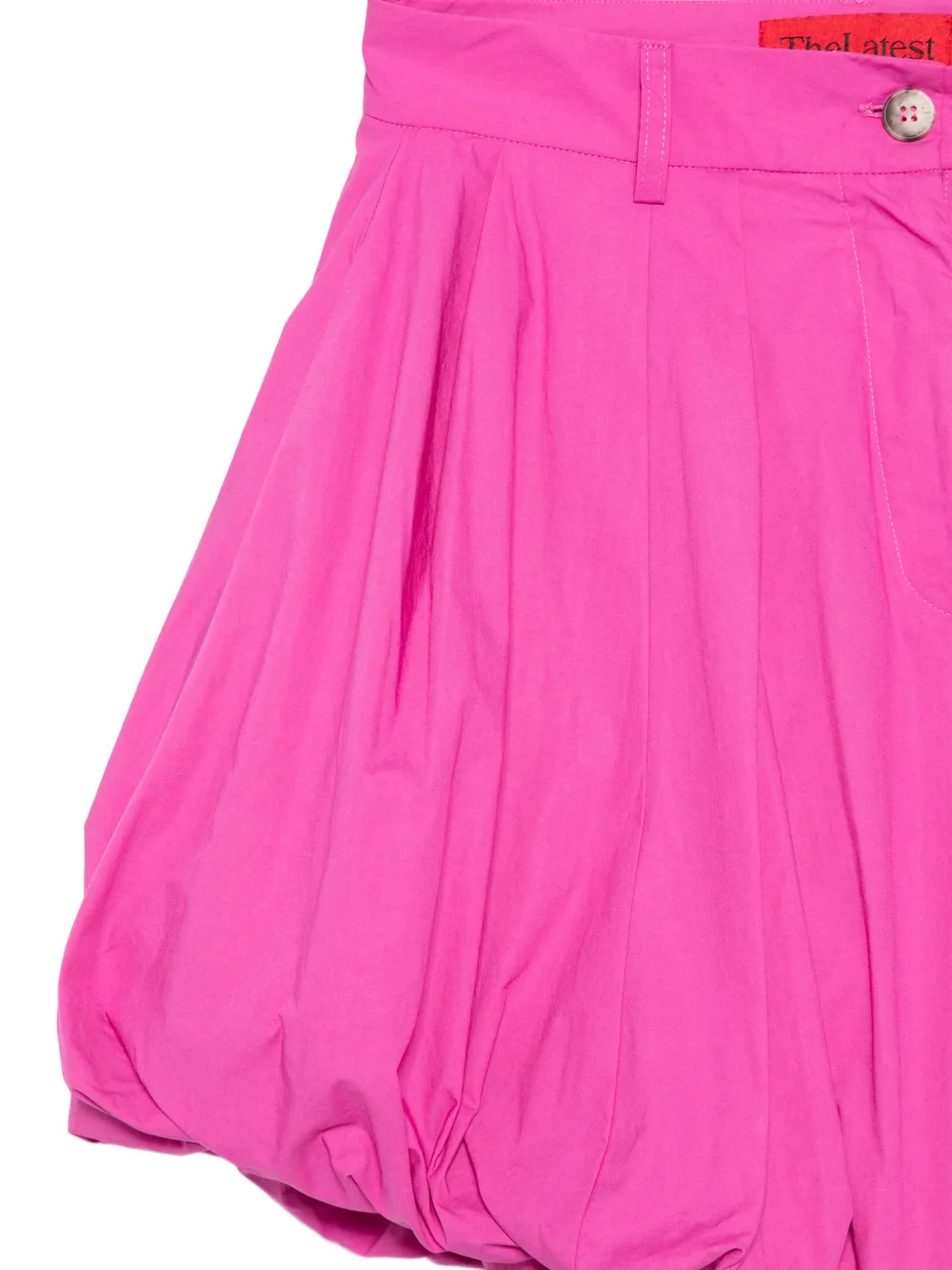 THELATEST Dafne geplooide shorts Roze