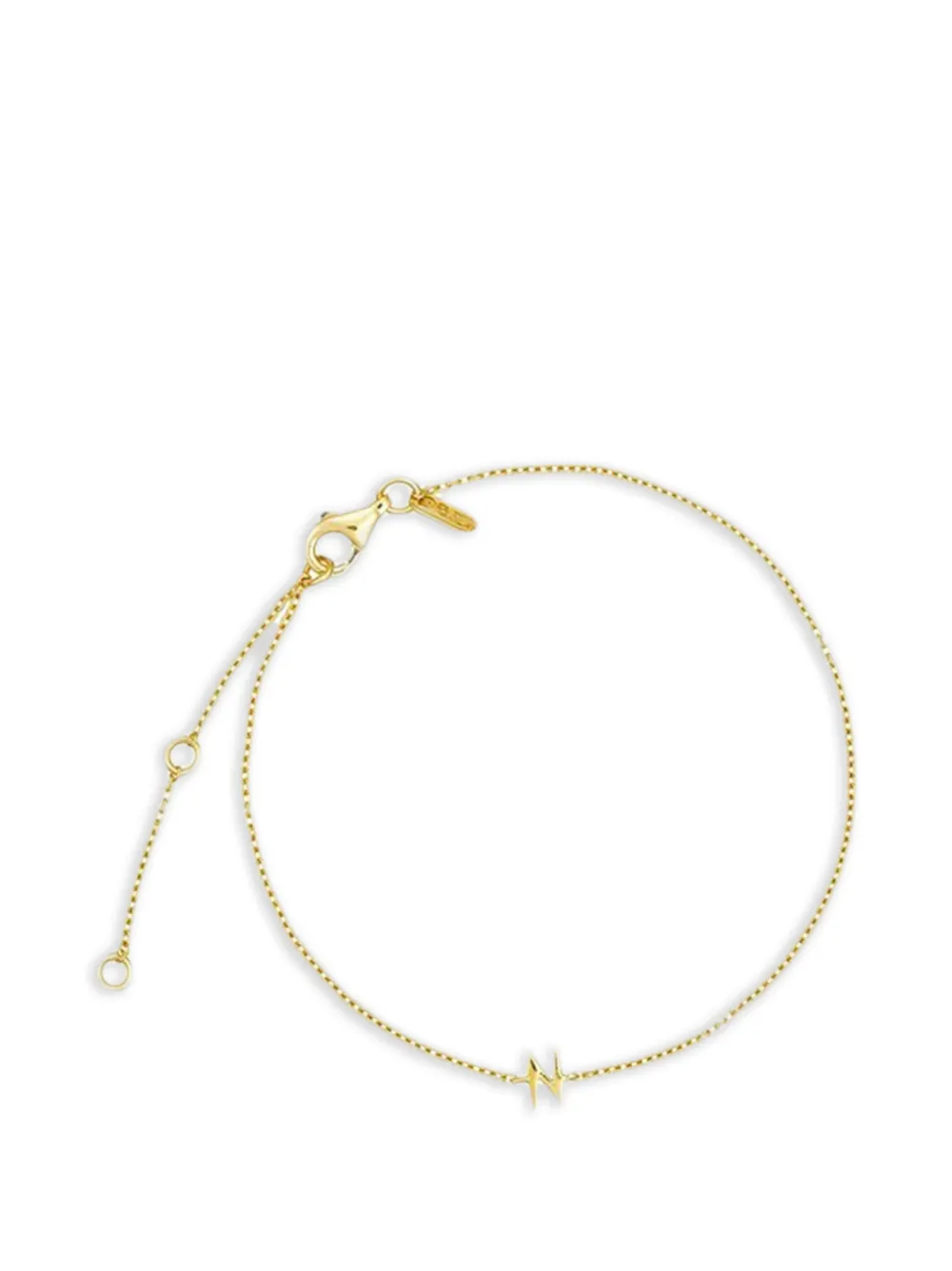 Design letters initial chain bracelet - Oro