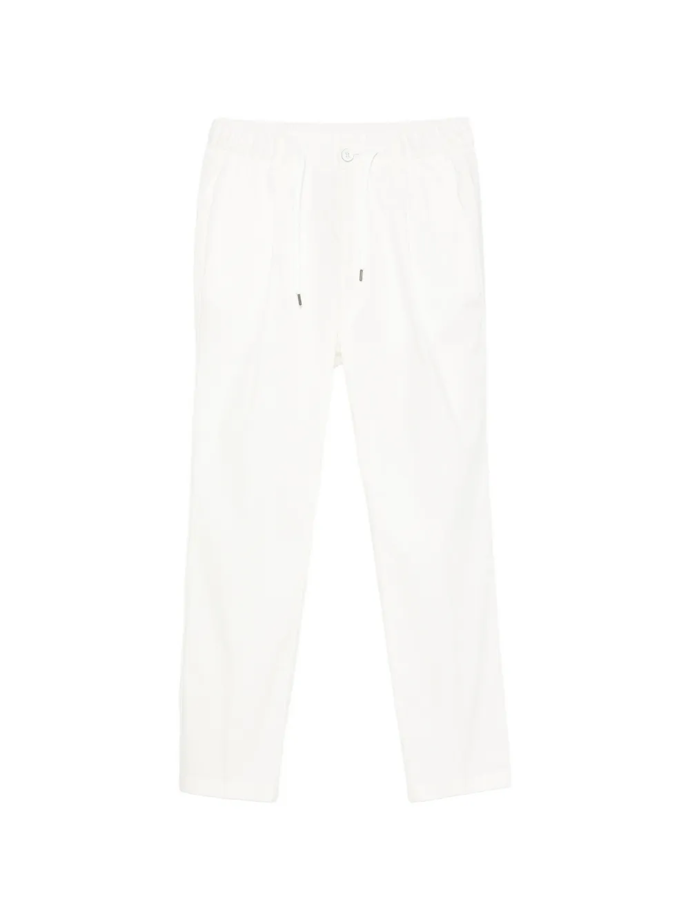 Herno drawstring straight trousers - Bianco