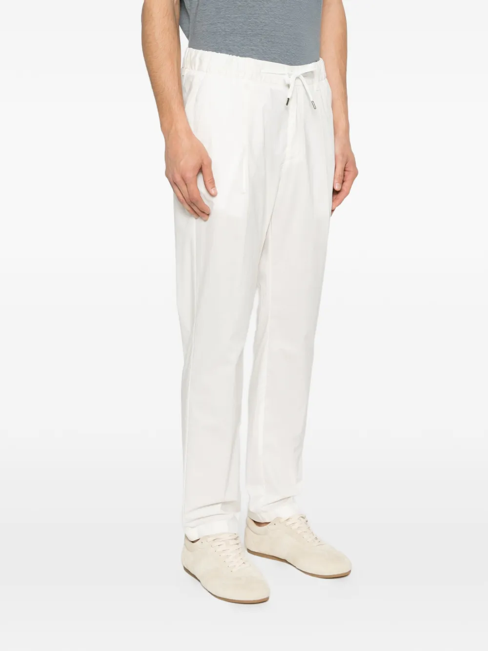 Herno Broek met trekkoord Wit