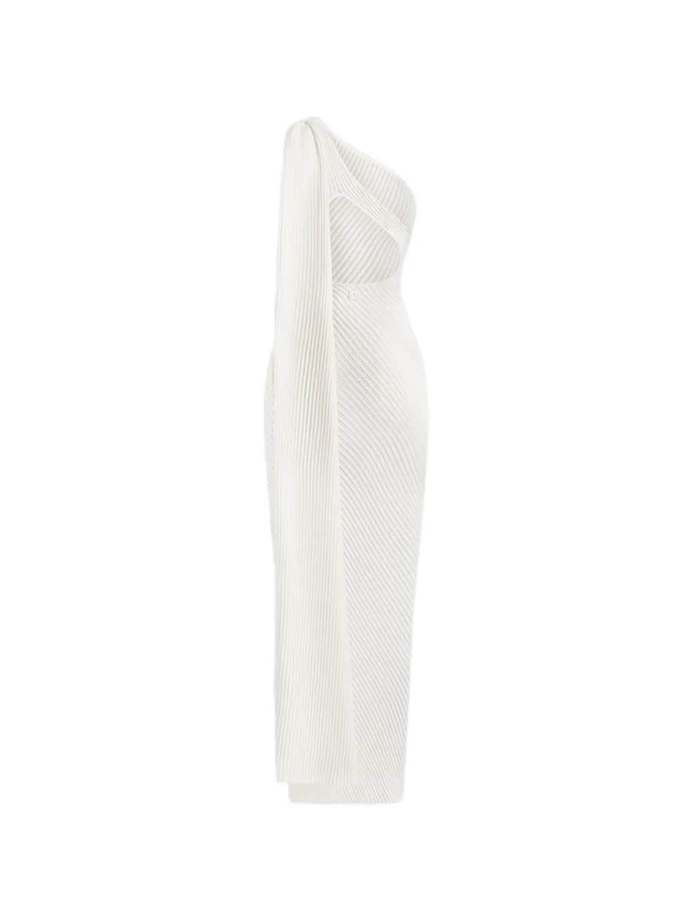 Manière De Voir Laya scarf midi dress - Toni neutri