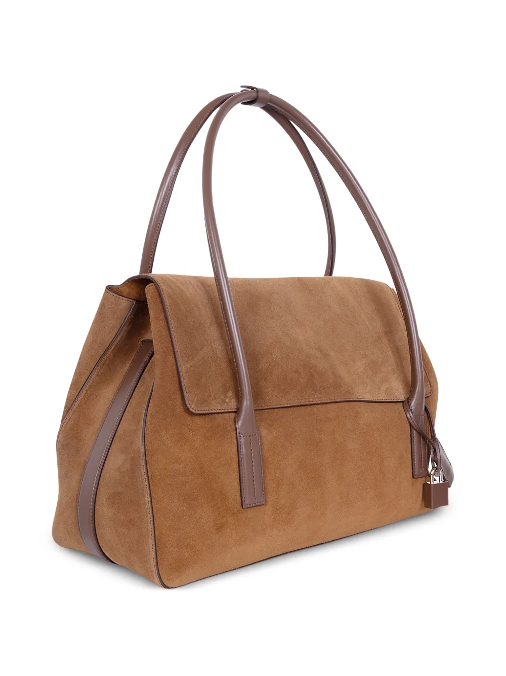 TOM FORD Leren shopper Bruin