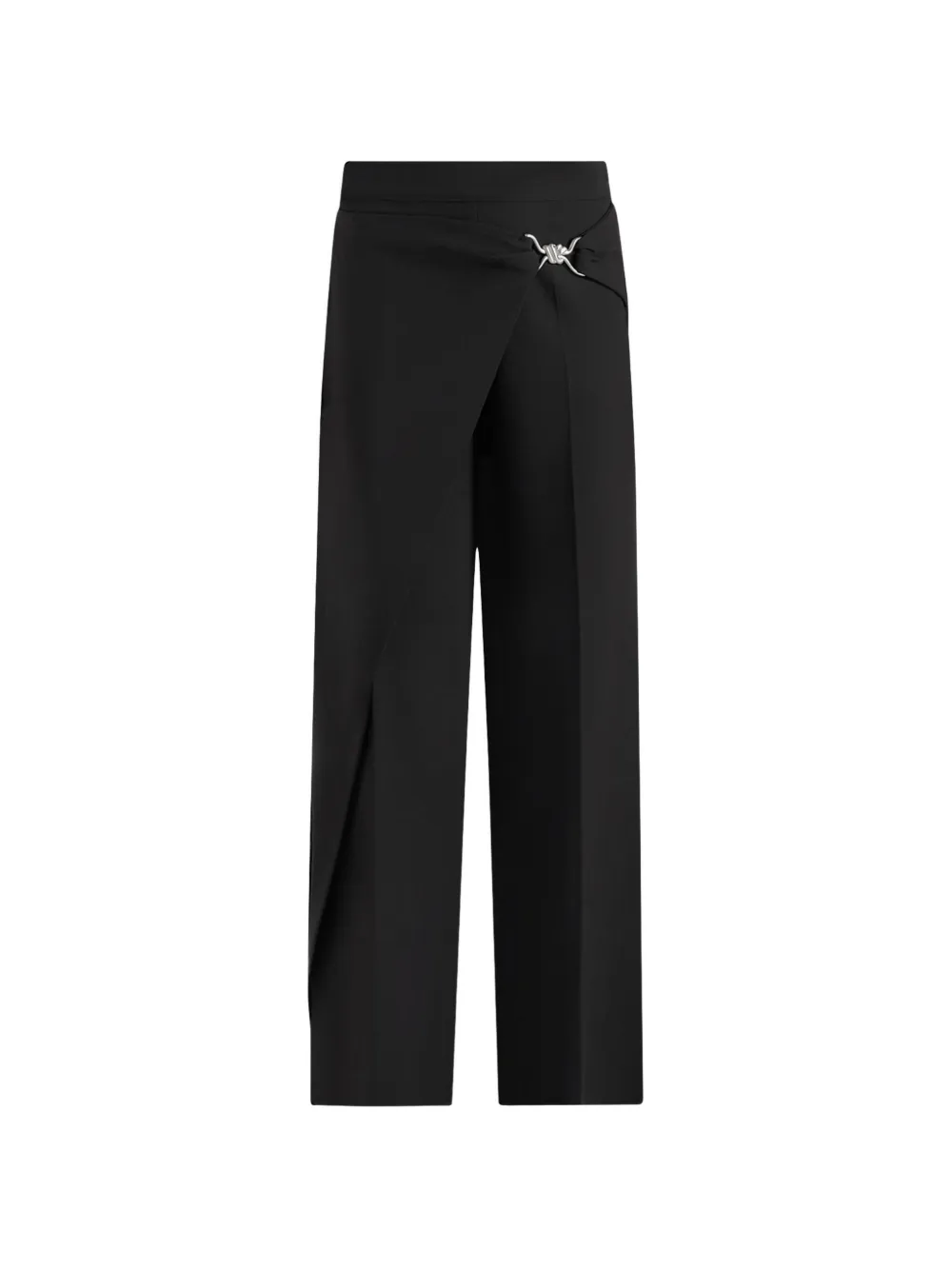 Manière De Voir Beryl wrap trousers - Schwarz