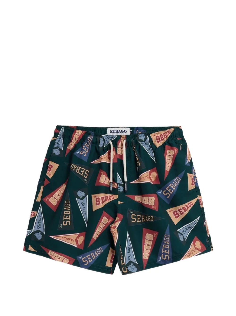 Sebago Patterned Sandbeach Shorts In Multi