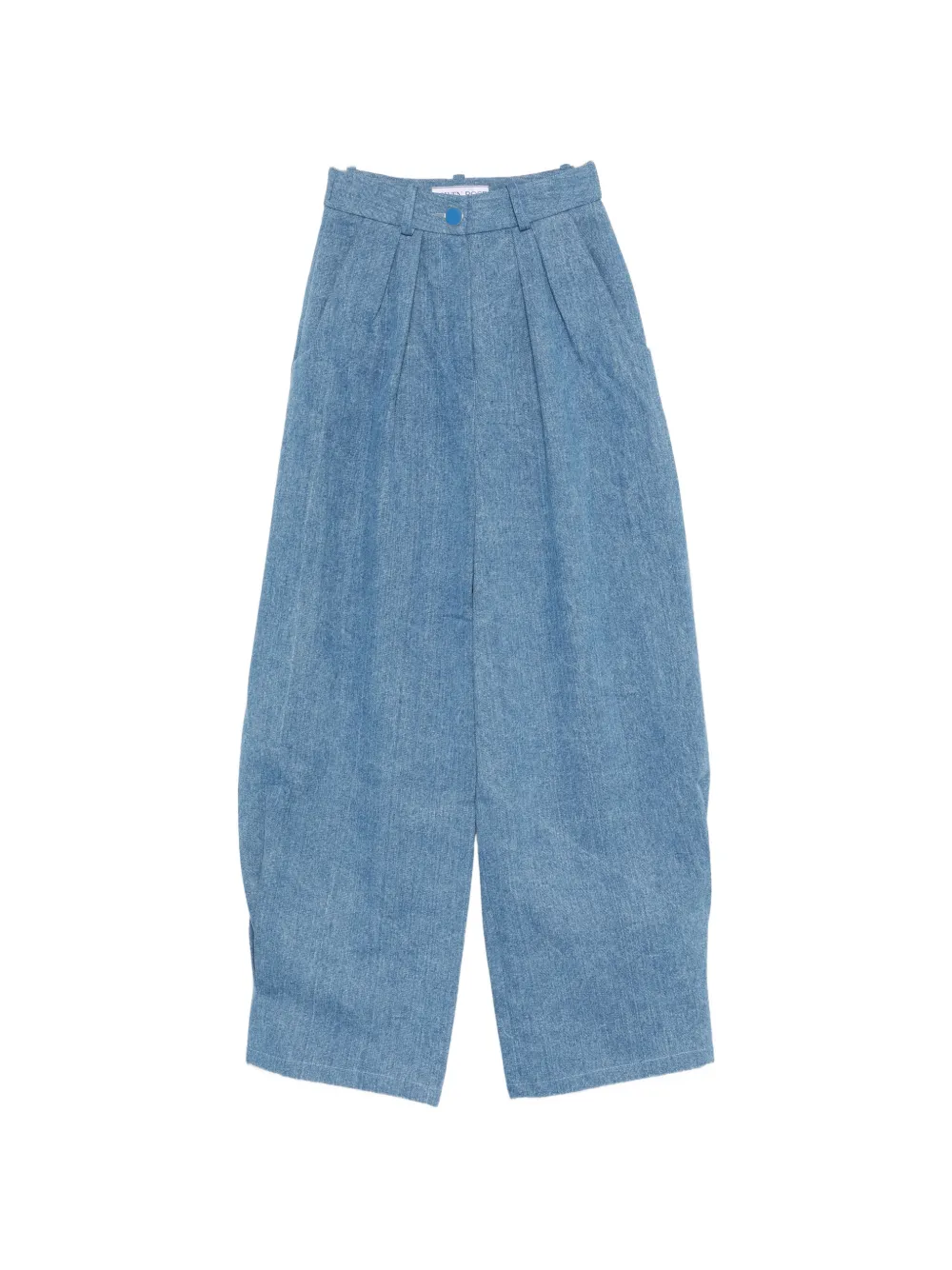 Rowen Rose high-waist carrot jeans - Blu