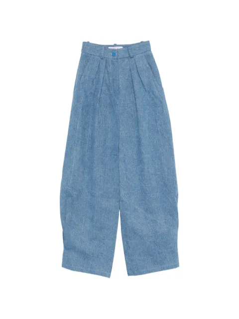 Rowen Rose high-waist carrot jeans