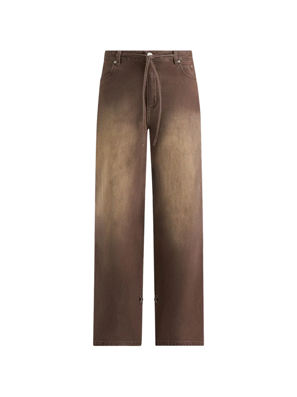 Manière De Voir Jeans Faye con cintura - Marrone