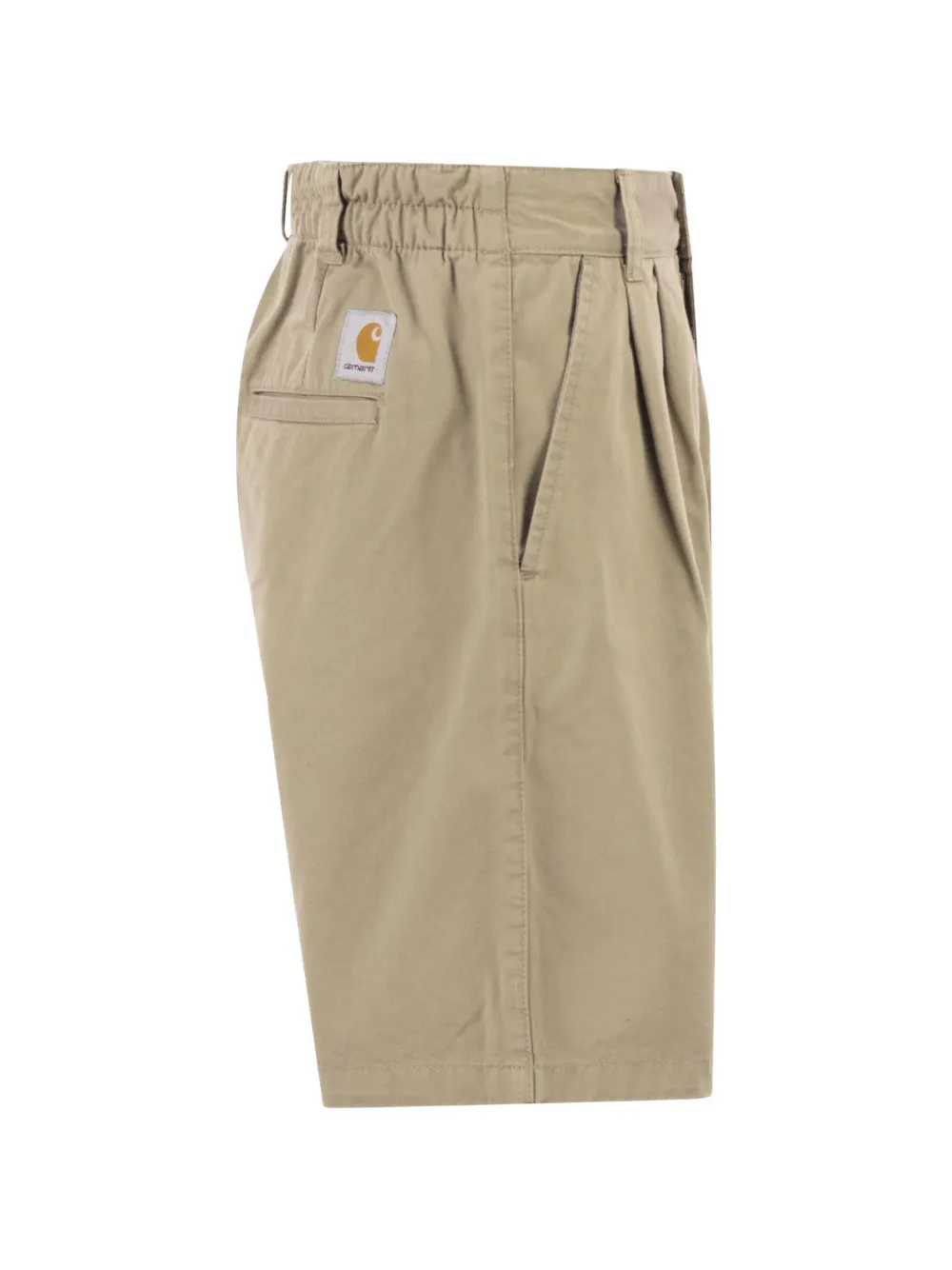  Carhartt Wip Marv Pleat Elasticated Shorts - Neutrals 