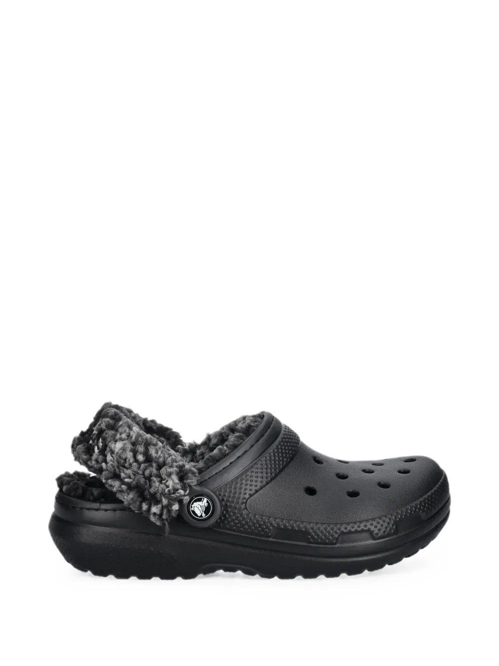 Crocs Classic Fleece-lined Slippers In Multi