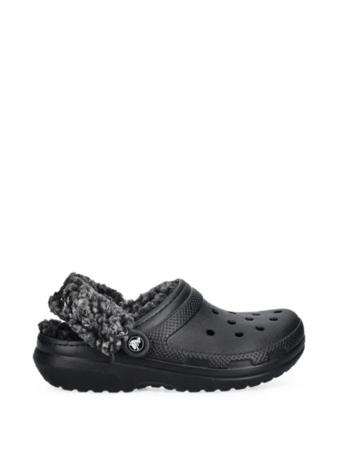 Crocs Classic fleece-lined slippers