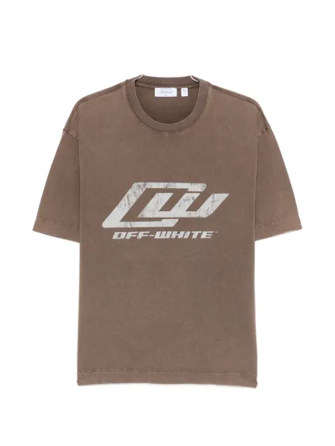 Off-White Racing graphic T-shirt