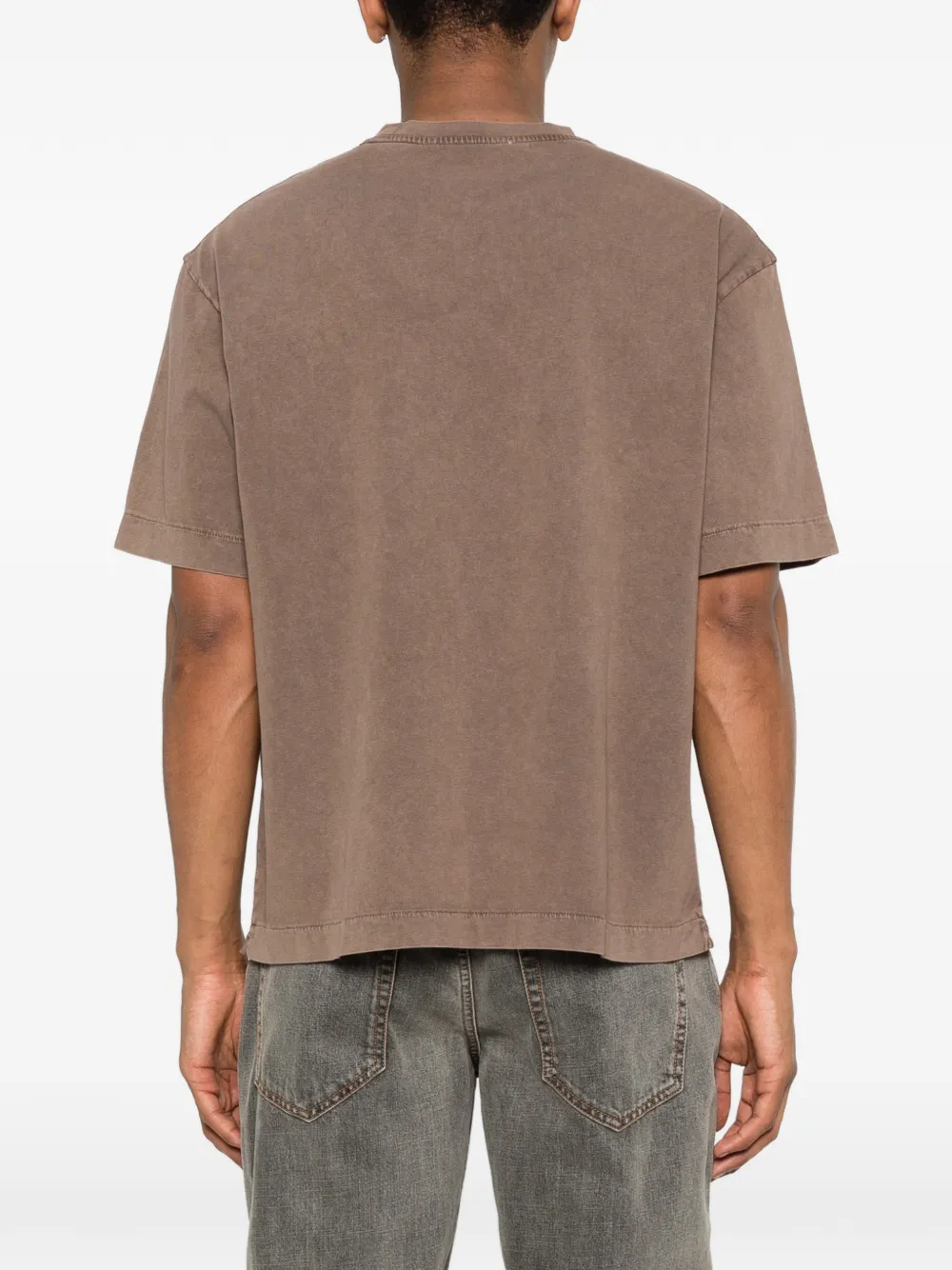 Off-White OWR Skate T-shirt met vervaagd effect Bruin